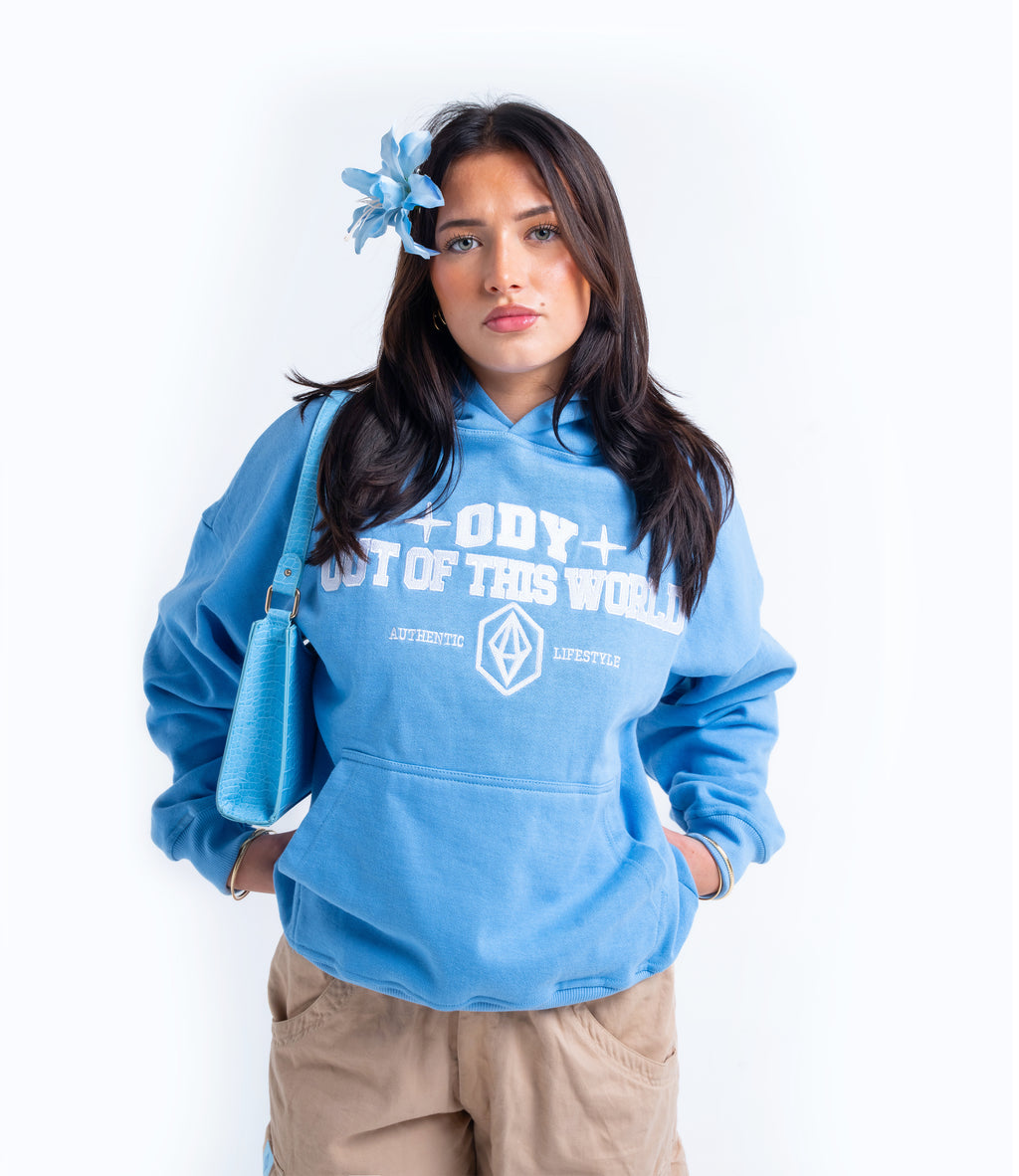 PENTHOUSE HOODIE - OCEAN BLUE - ODY OUT OF THIS WORLD