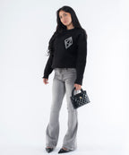 ODY KNIT SWEATER 800GSM - BLACK