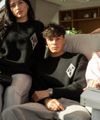 ODY KNIT SWEATER 800GSM - BLACK