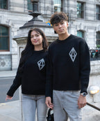 ODY KNIT SWEATER 800GSM - BLACK