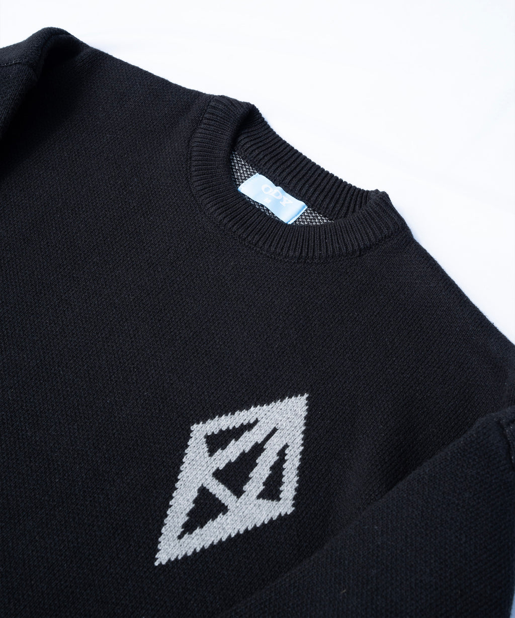 ODY KNIT SWEATER 800GSM - BLACK