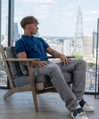 ODY POLO - BLUE WHITE