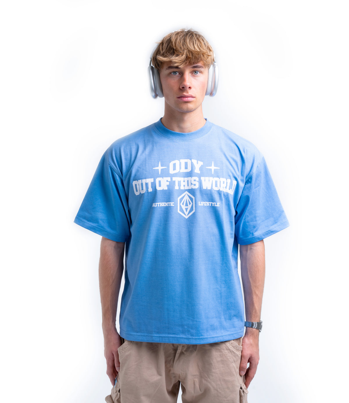 PENTHOUSE TEE - BLUE