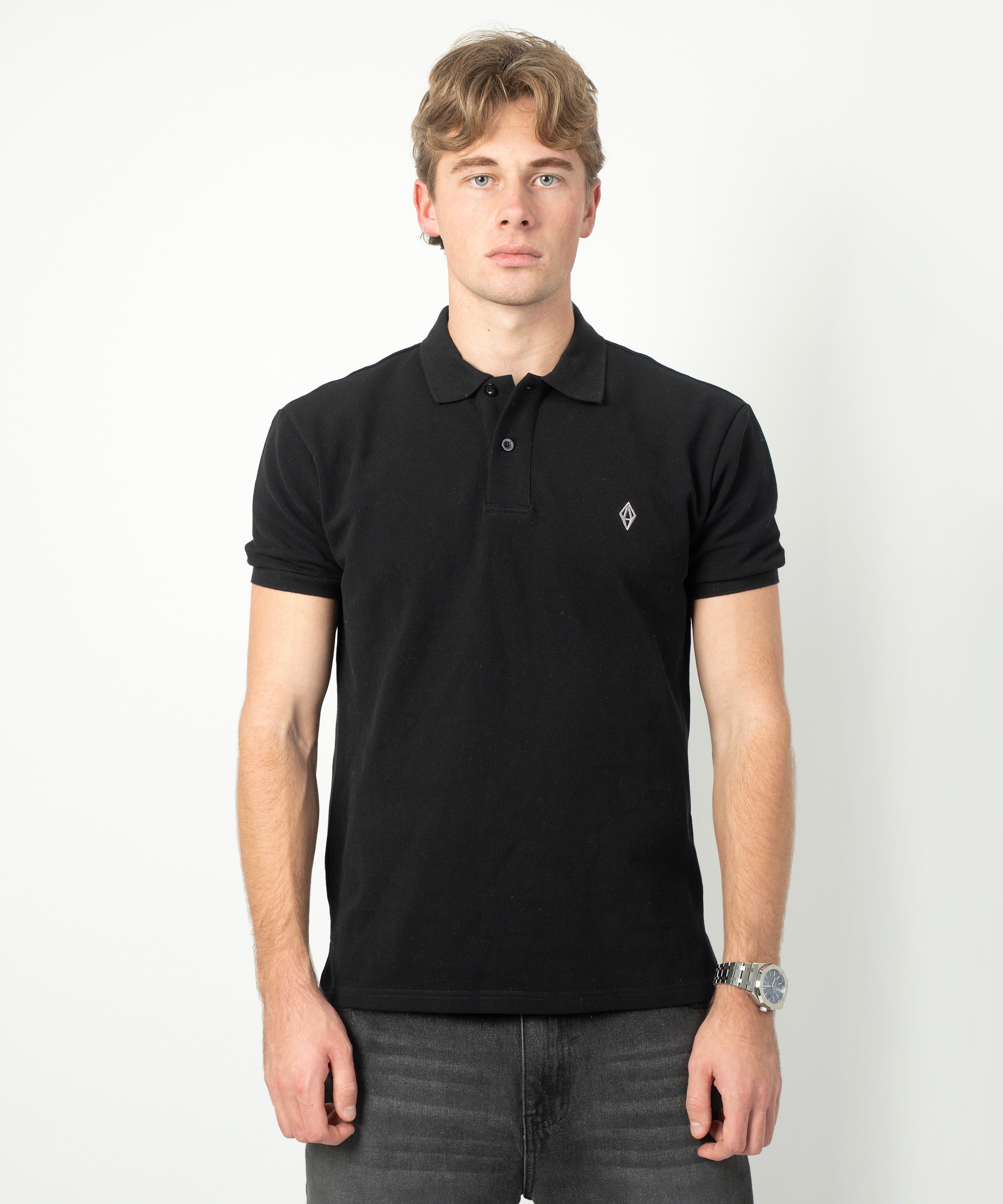 ODY POLO - BLACK CHROME