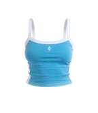 CRYSTAL TANK TOP - BLUE - ODY OUT OF THIS WORLD