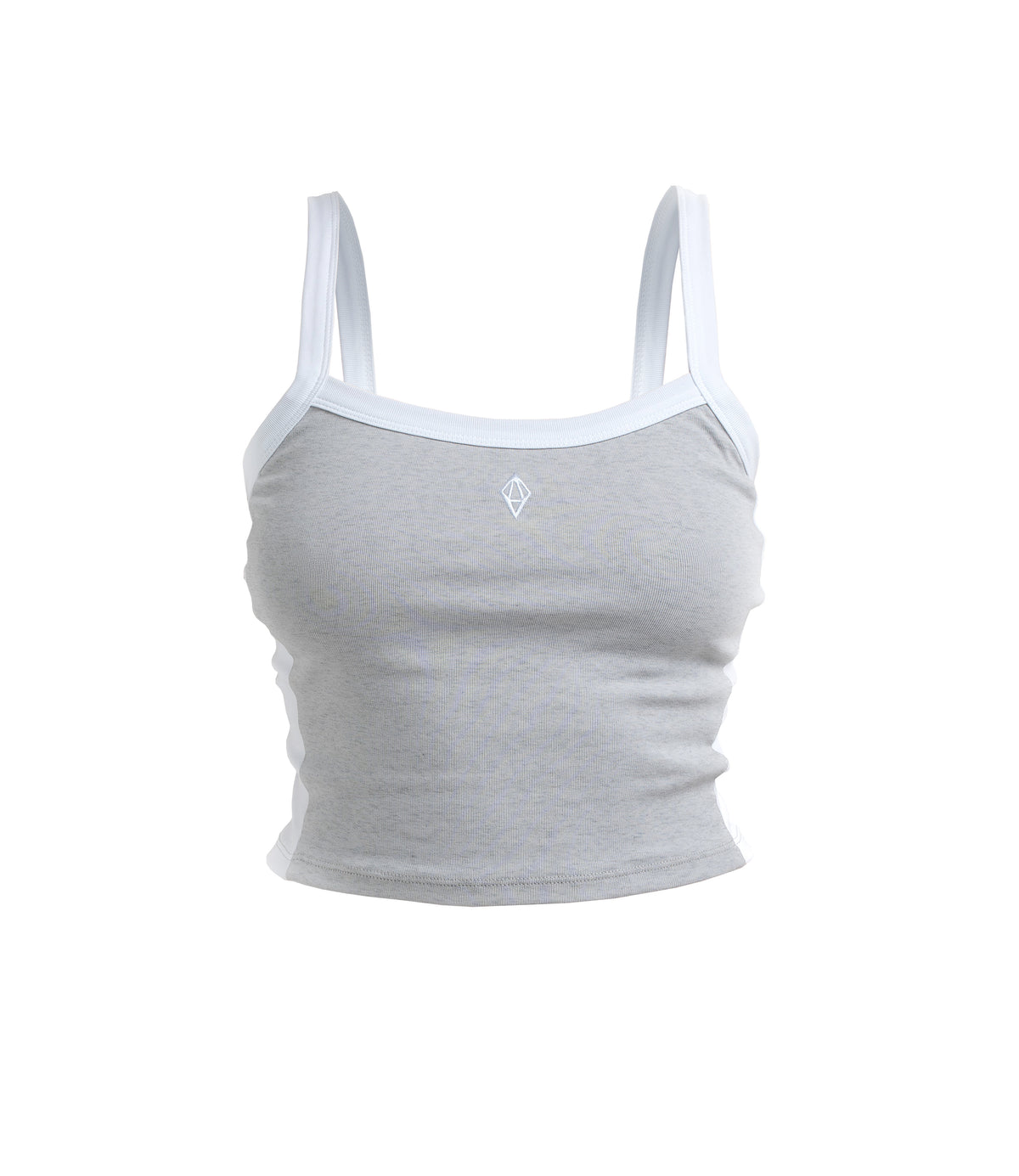 CRYSTAL TANK TOP - GREY