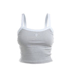 CRYSTAL TANK TOP - GREY - ODY OUT OF THIS WORLD