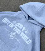 PENTHOUSE HOODIE - STONE GREY - ODY OUT OF THIS WORLD