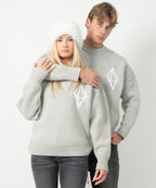 ODY KNIT SWEATER 800GSM - GREY