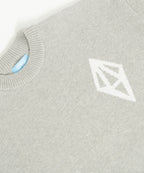 ODY KNIT SWEATER 800GSM - GREY