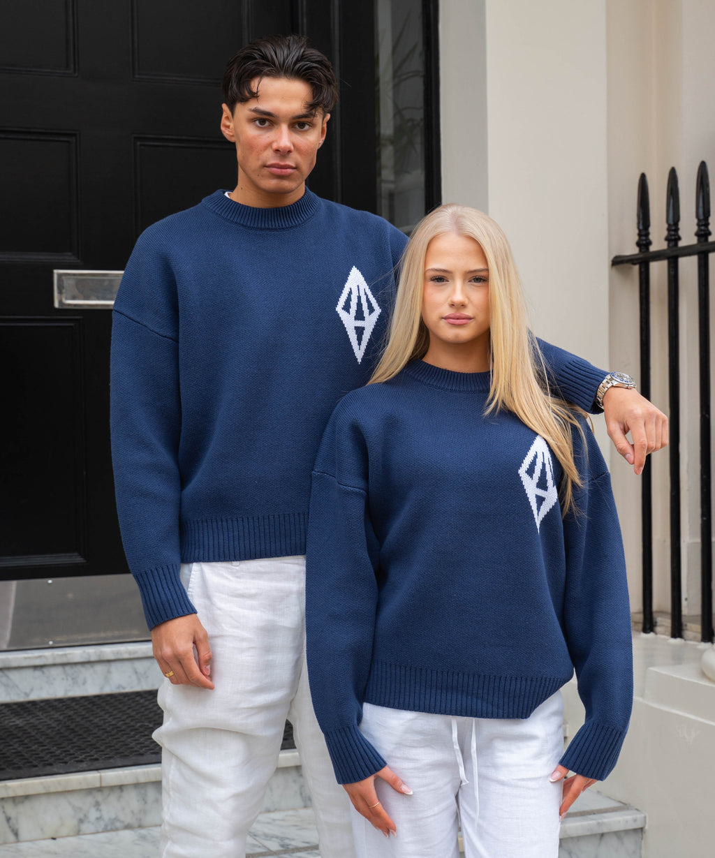 ODY KNIT SWEATER 800GSM - NAVY - ODY OUT OF THIS WORLD