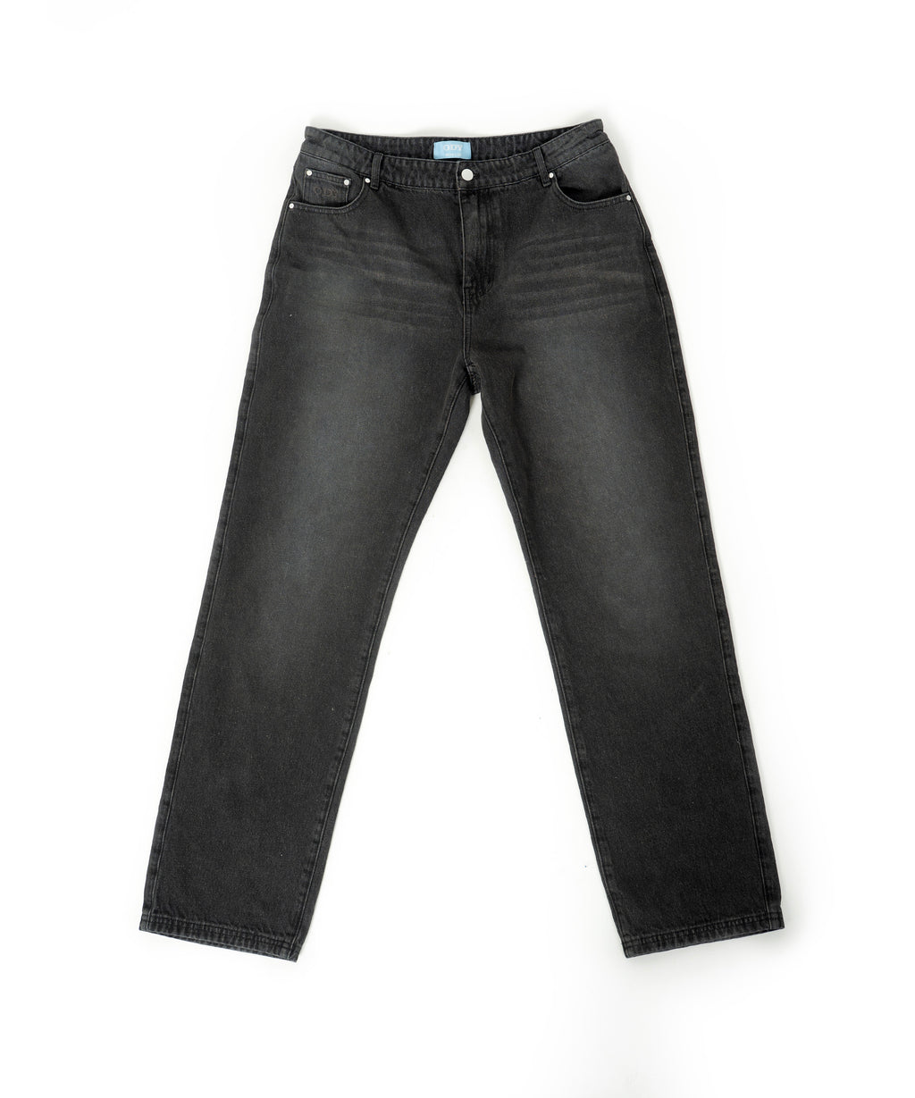 ODY CRYSTAL JEANS - DOUBLE BLACK