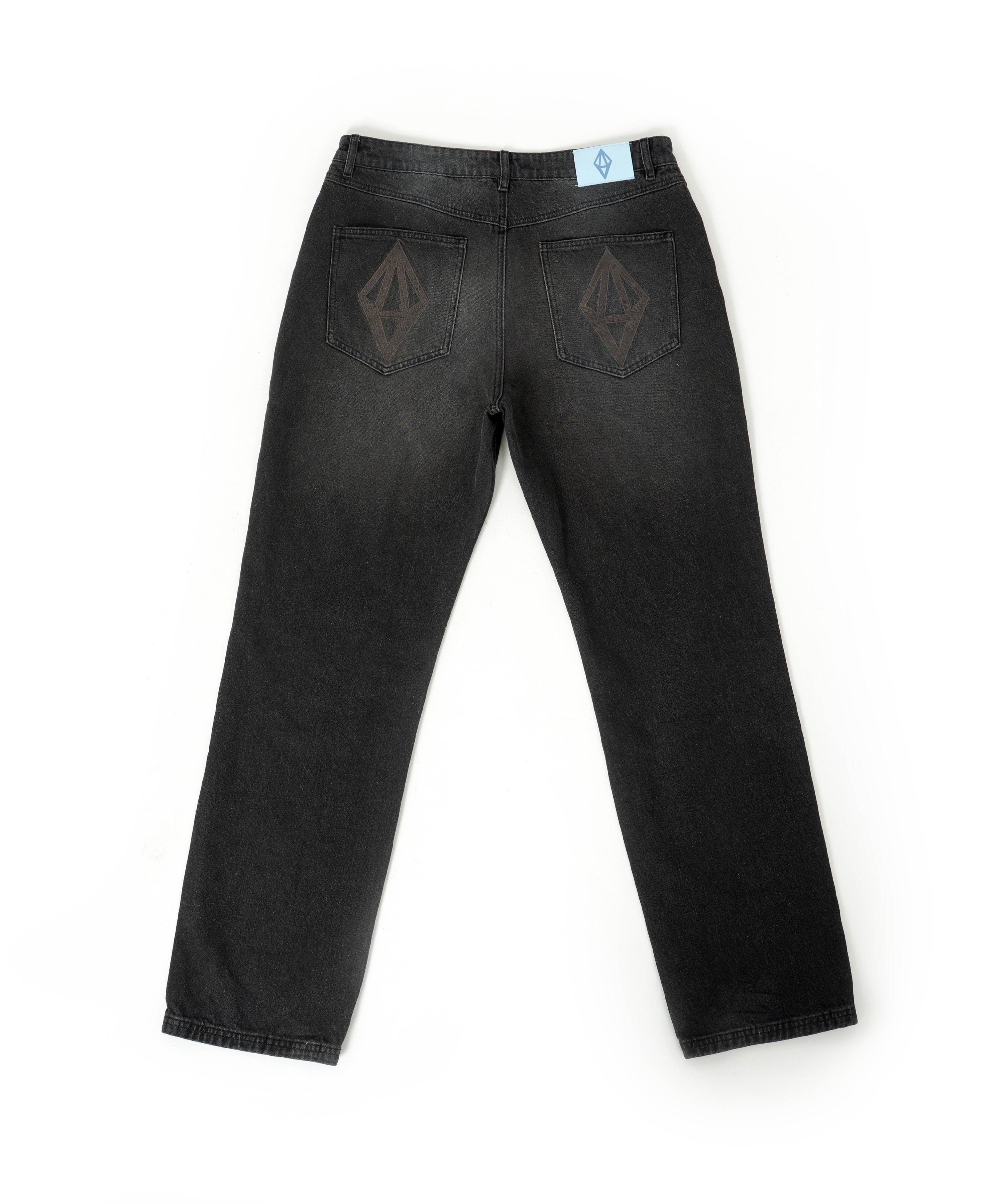 ODY CRYSTAL JEANS - DOUBLE BLACK