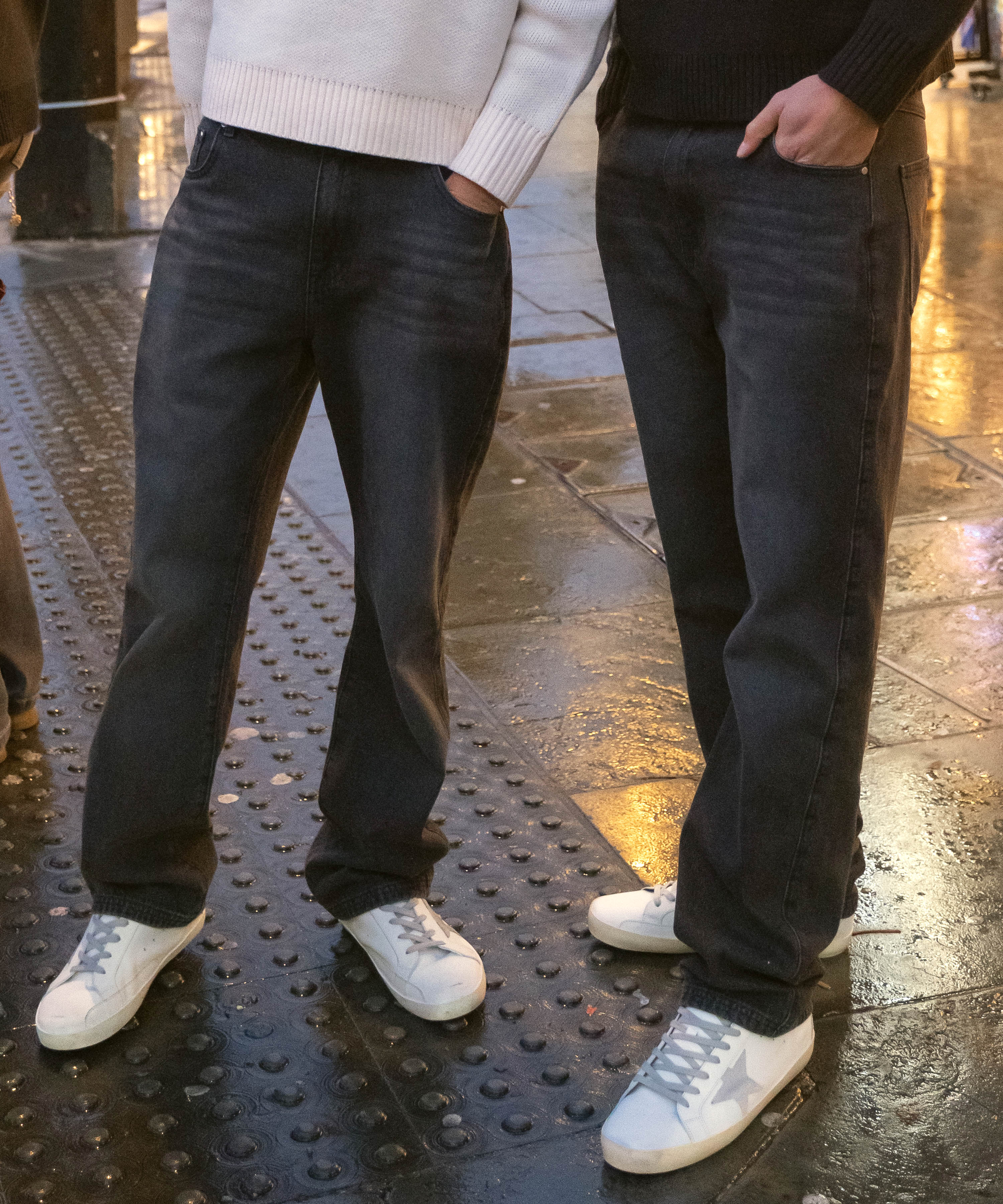 ODY CRYSTAL JEANS - DOUBLE BLACK