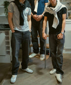 ODY CRYSTAL JEANS - DOUBLE BLACK