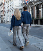 ODY CRYSTAL JEANS - GREY