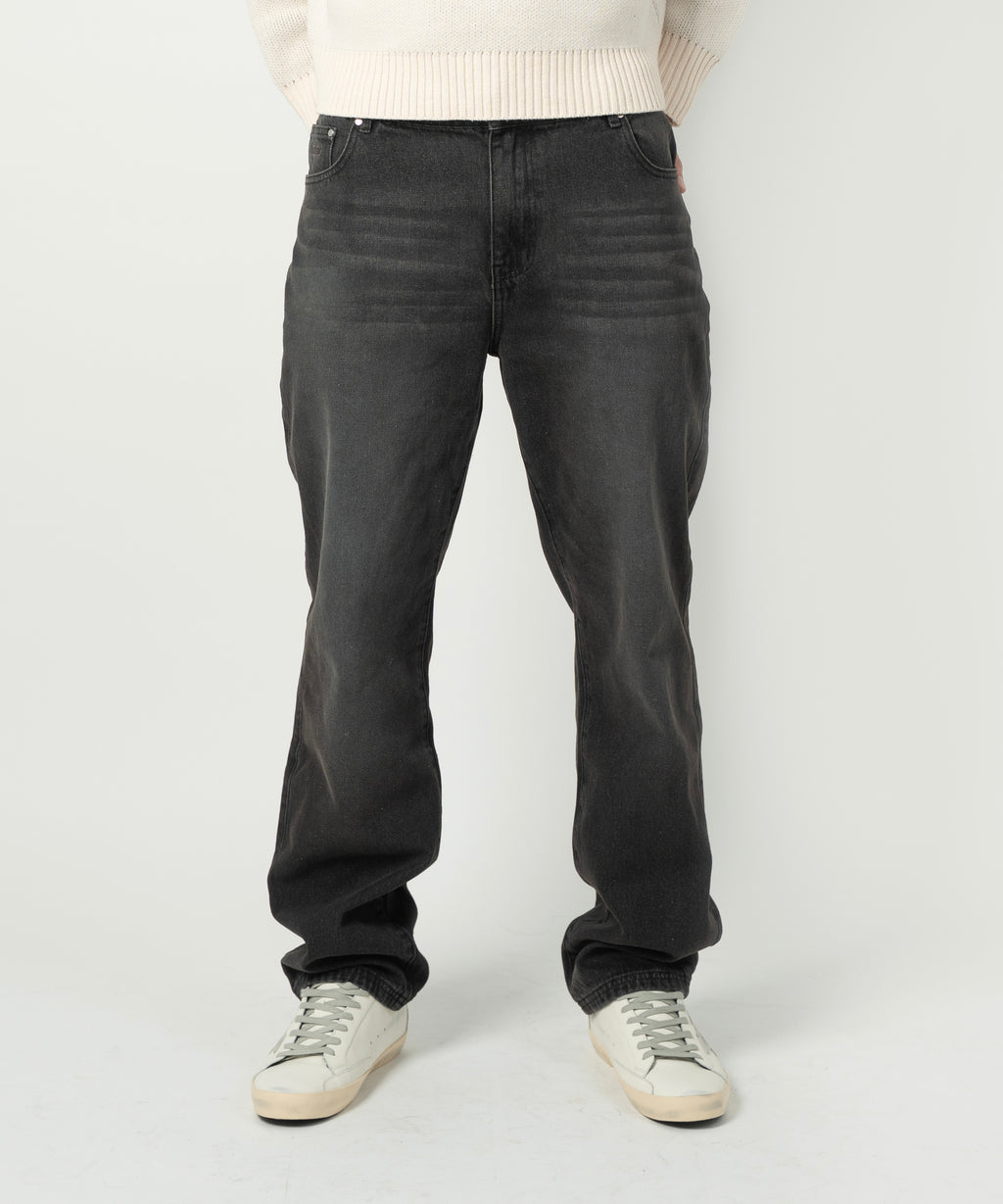 ODY CRYSTAL JEANS - DOUBLE BLACK