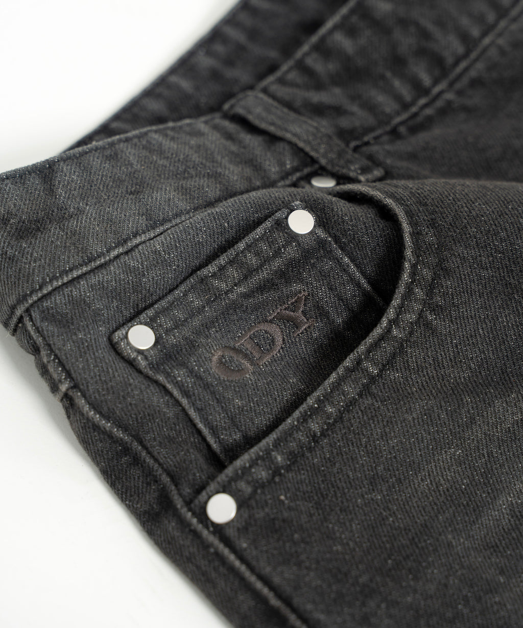 ODY CRYSTAL JEANS - DOUBLE BLACK