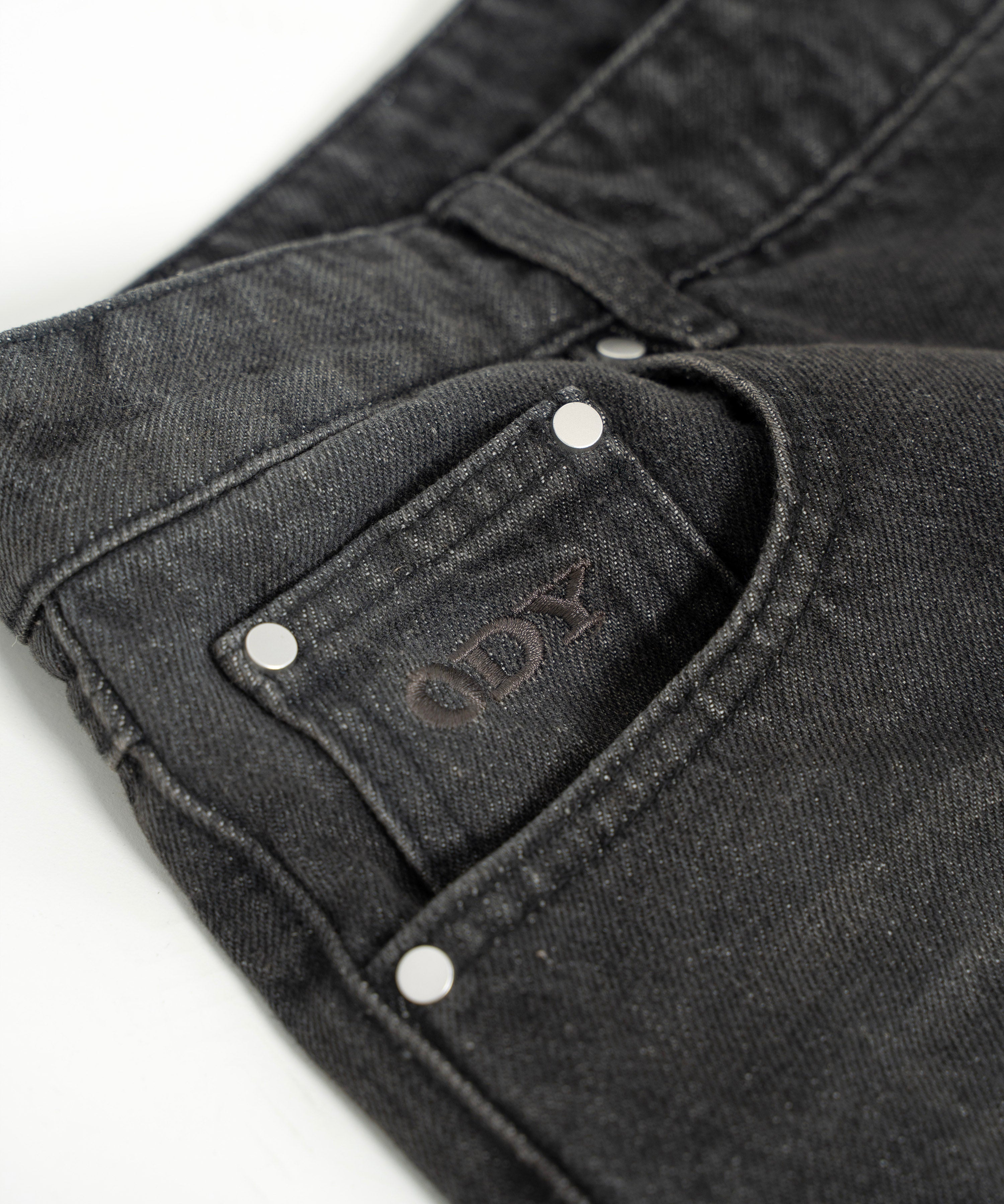 ODY CRYSTAL JEANS - DOUBLE BLACK