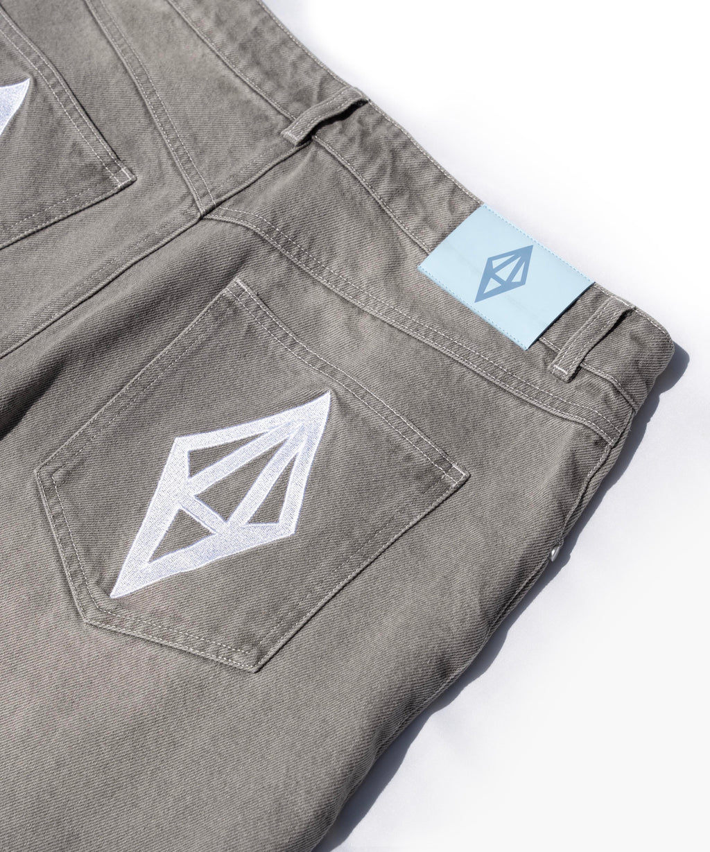 ODY CRYSTAL JEANS - GREY