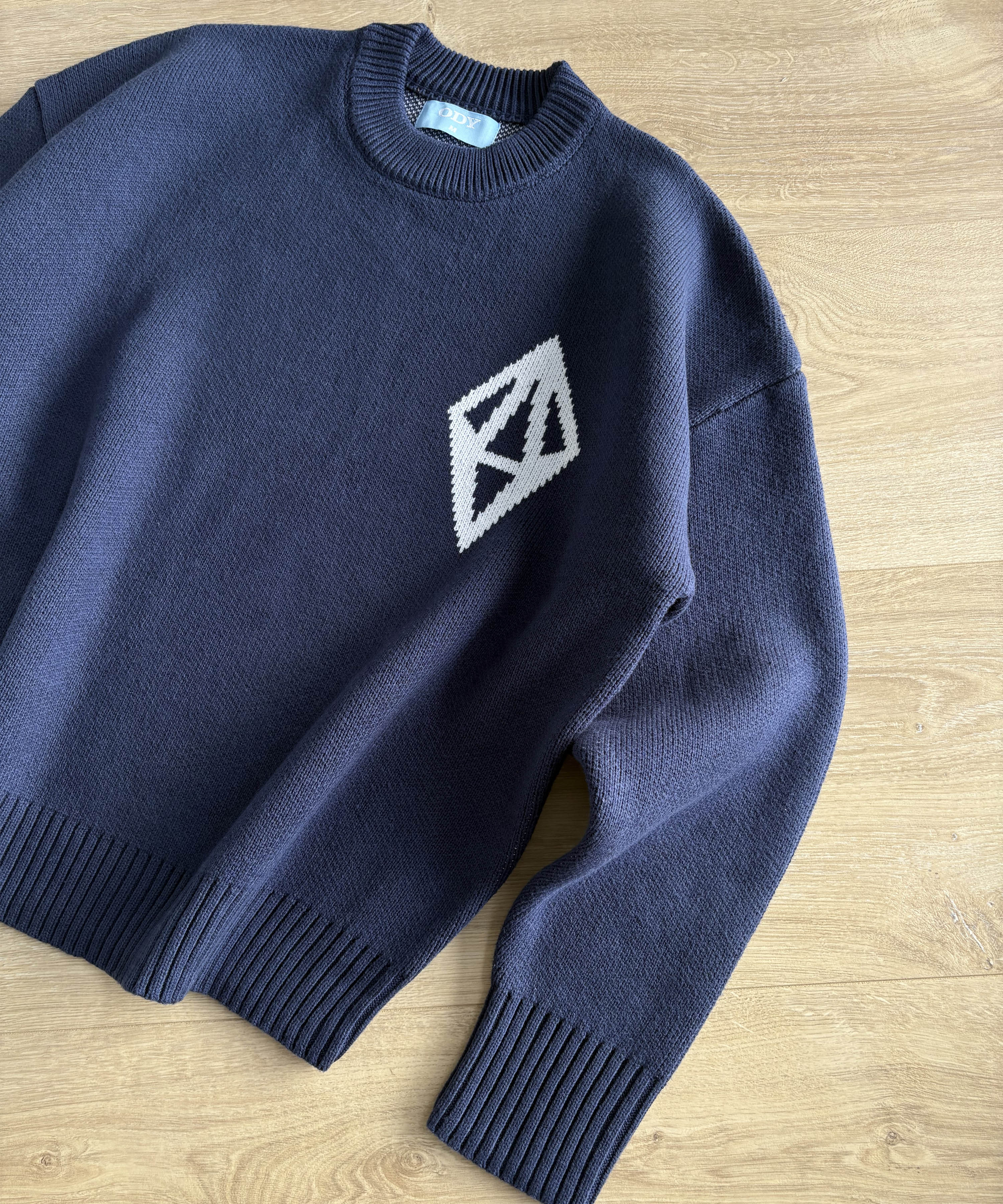 ODY KNIT SWEATER 800GSM - NAVY - ODY OUT OF THIS WORLD