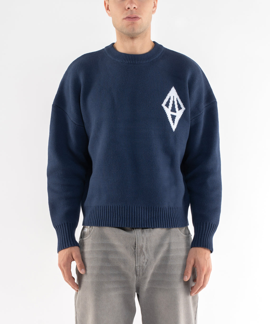 ODY KNIT SWEATER 800GSM - NAVY (PRE-ORDER)
