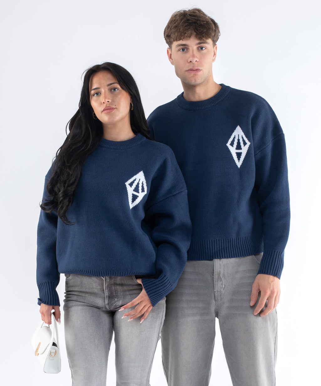 ODY KNIT SWEATER 800GSM - NAVY (PRE-ORDER)