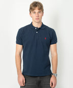 ODY POLO - NAVY RED