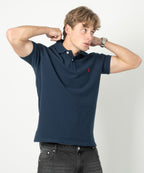 ODY POLO - NAVY RED