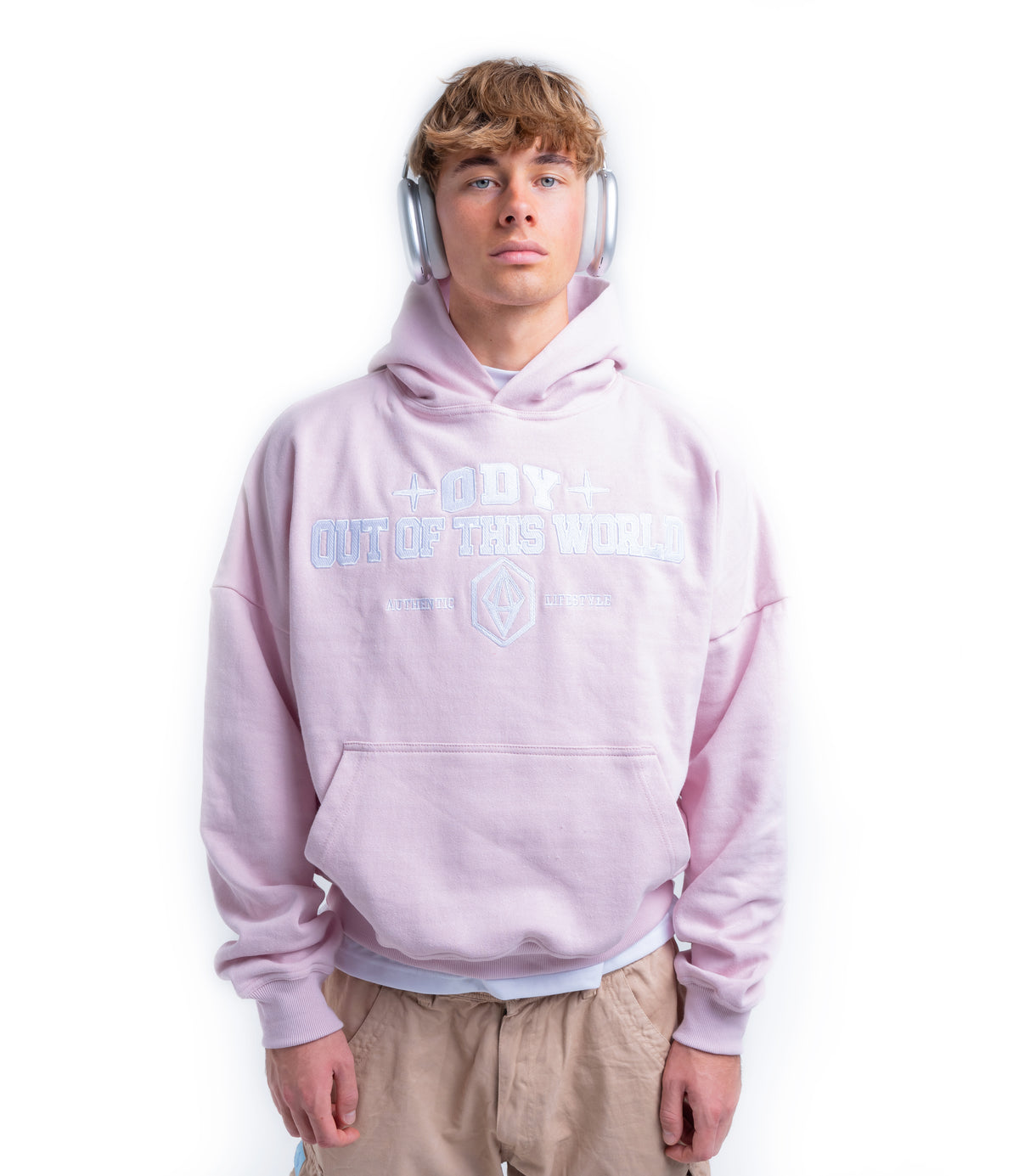 PENTHOUSE HOODIE - BABY PINK