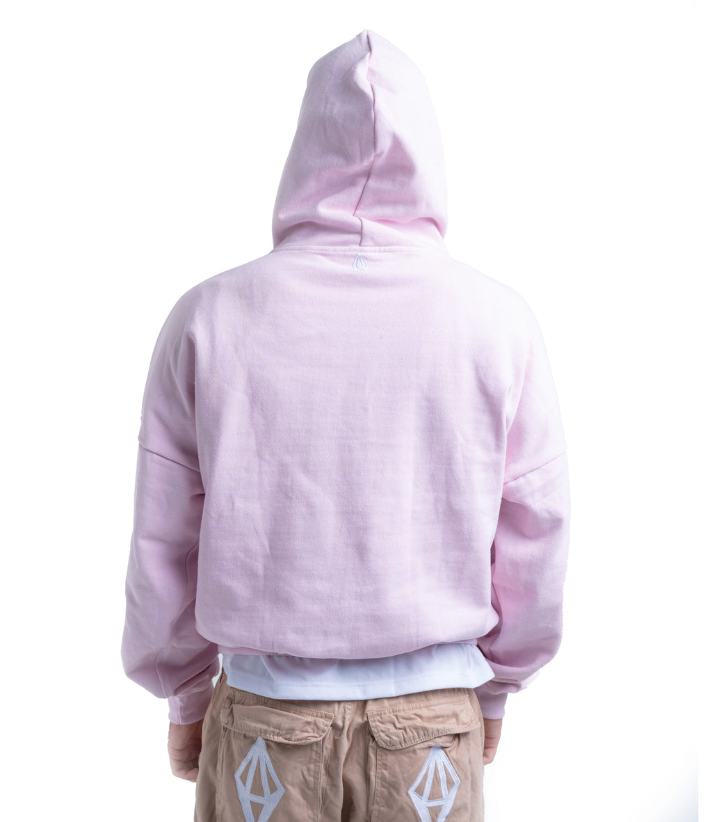 PENTHOUSE HOODIE - BABY PINK - ODY OUT OF THIS WORLD