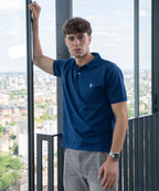 ODY POLO - BLUE WHITE