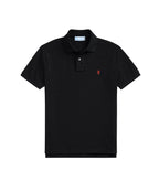 ODY POLO - BLACK RED