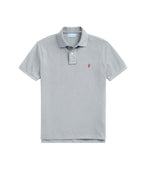 ODY POLO - GREY RED