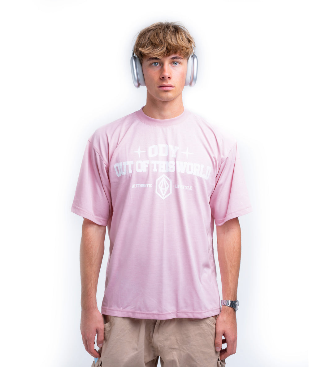 PENTHOUSE TEE - PINK - ODY OUT OF THIS WORLD