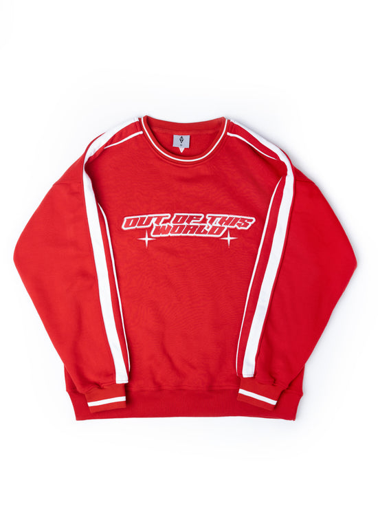 ODY VINTAGE SWEATSHIRT - RED