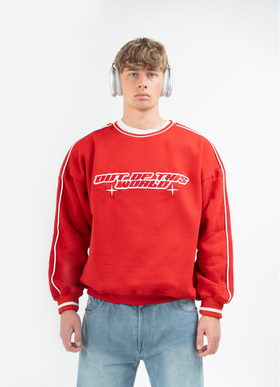 ODY VINTAGE SWEATSHIRT - RED