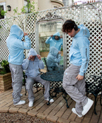 CRYSTAL SKELETON FULL ZIP - BABY BLUE - ODY OUT OF THIS WORLD