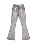 ODY FLARED JEANS - GREY
