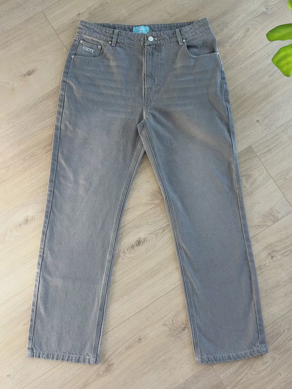 ODY CRYSTAL JEANS - GREY