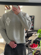 ODY KNIT SWEATER 800GSM - GREY